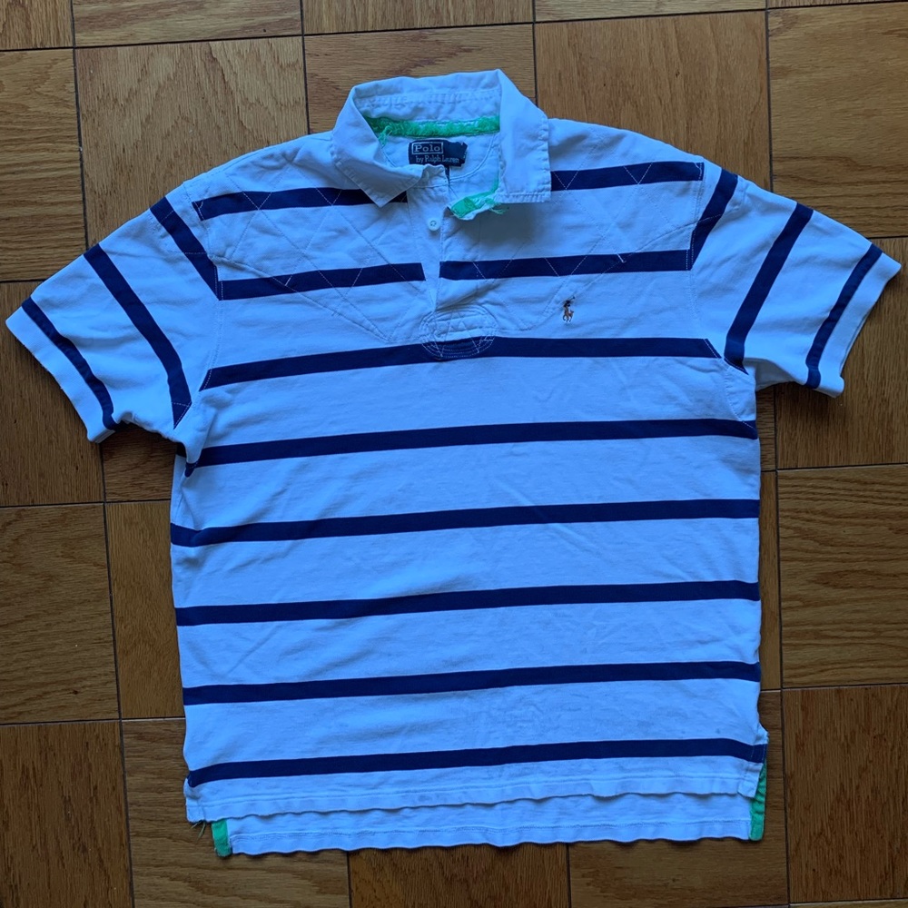 Men's Polo Ralph Lauren Striped Shirt Size XL